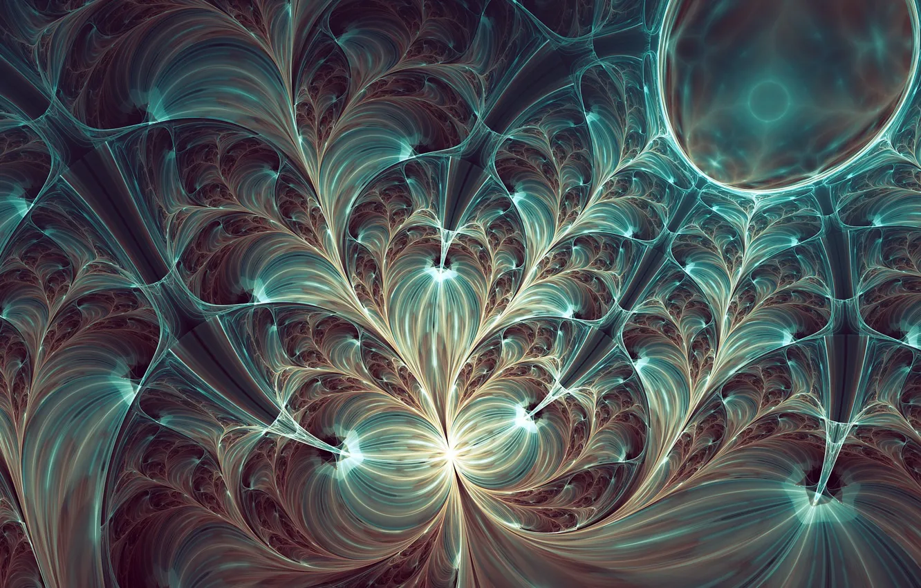 Photo wallpaper line, background, fractals