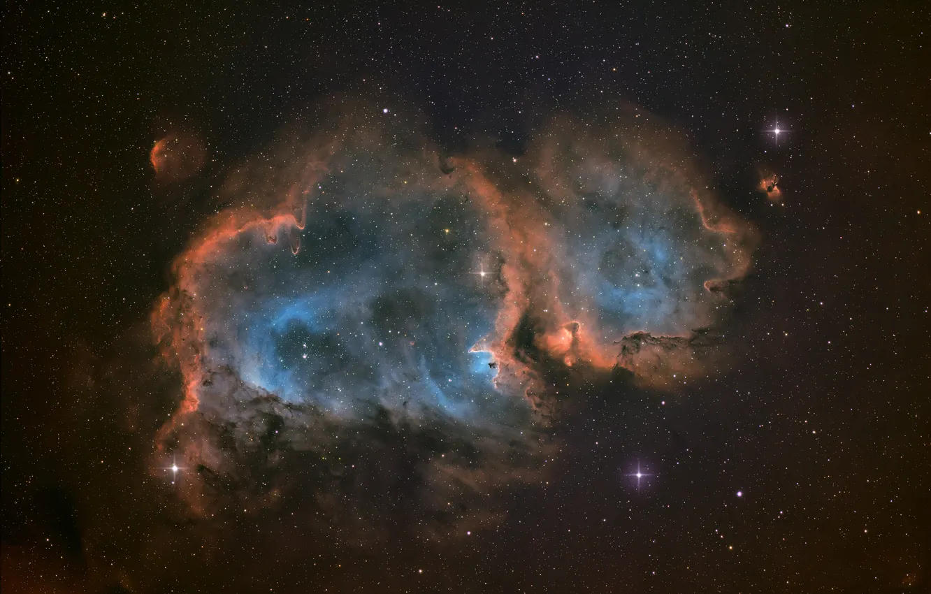 Photo wallpaper the sky, space, stars, the universe, galaxy, space, astrophotography