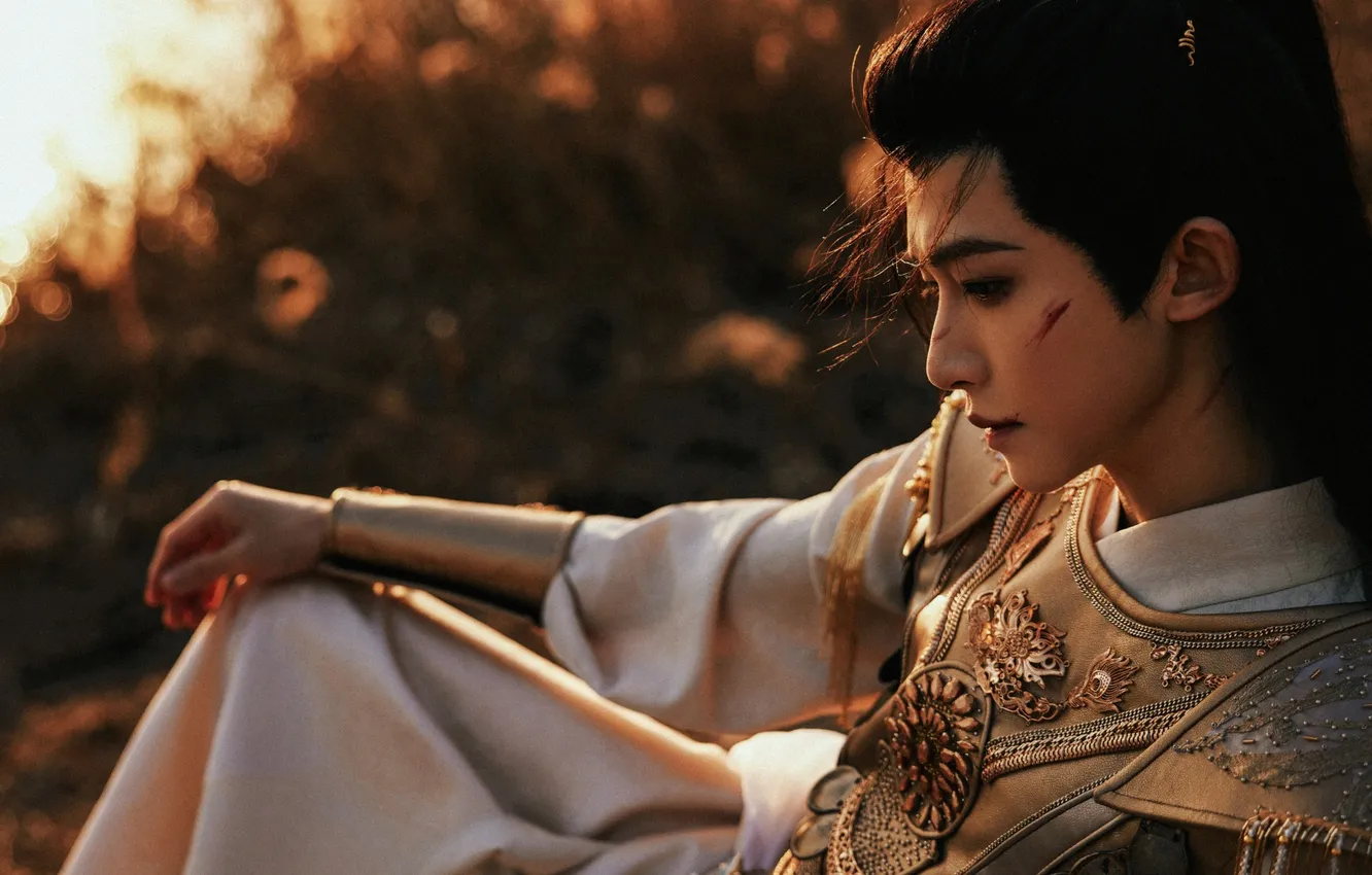 Photo wallpaper style, China, male, guy, photoshoot, Chinese, Liu Yu, Chinese actor