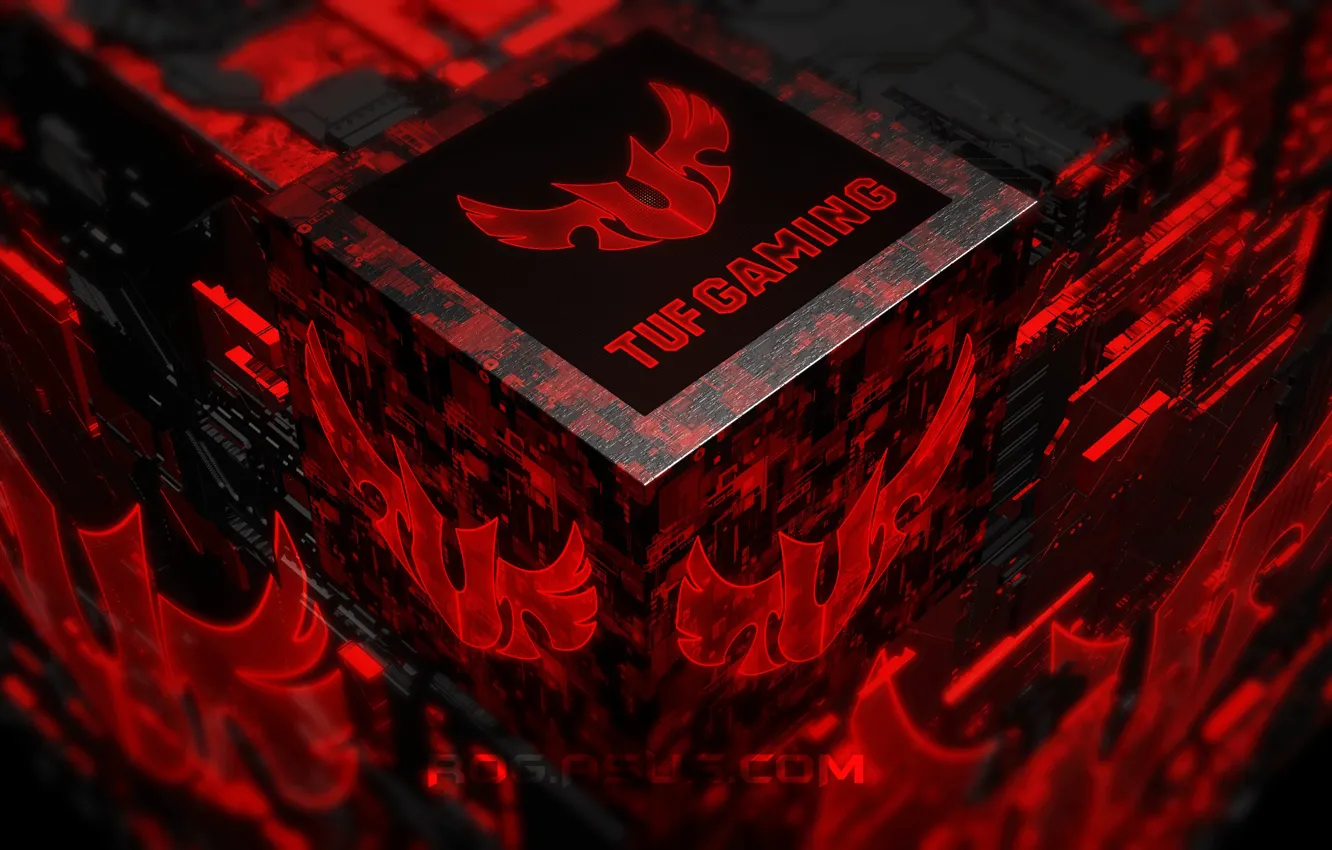Photo wallpaper the inscription, gaming, asus, ASUS, TUF, ASUS TUF Gaming, Advertising Company