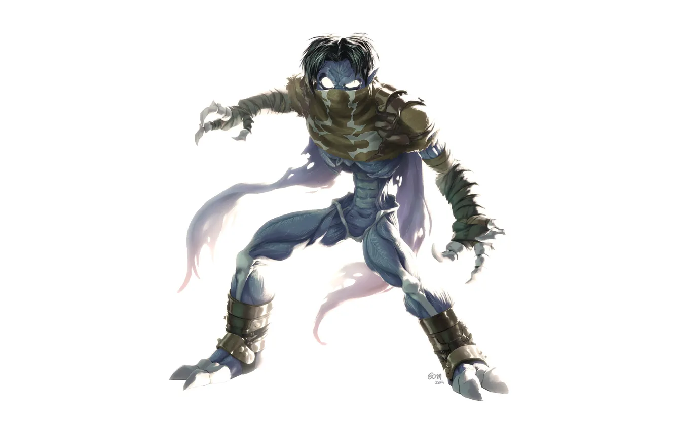 Photo wallpaper the game, figure, art, Ghost, art, characters, Raziel, Raziel