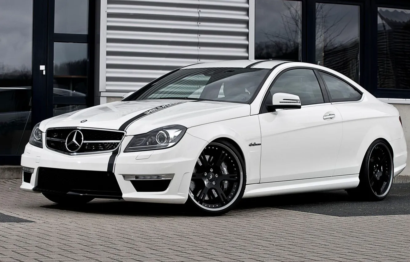 Photo wallpaper Mercedes-Benz, AMG, Coupe, Wheelsandmore, C63, Edition