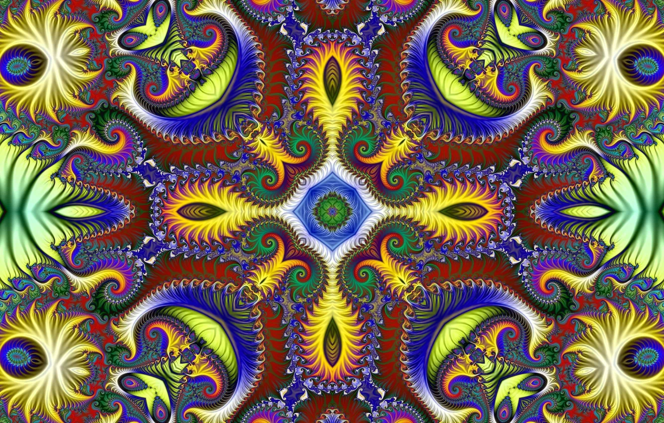 Photo wallpaper bright, pattern, bright colors