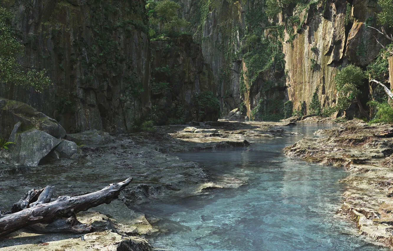 Photo wallpaper spring, alen vejzovic, at the heart of the island, in the heart of the island