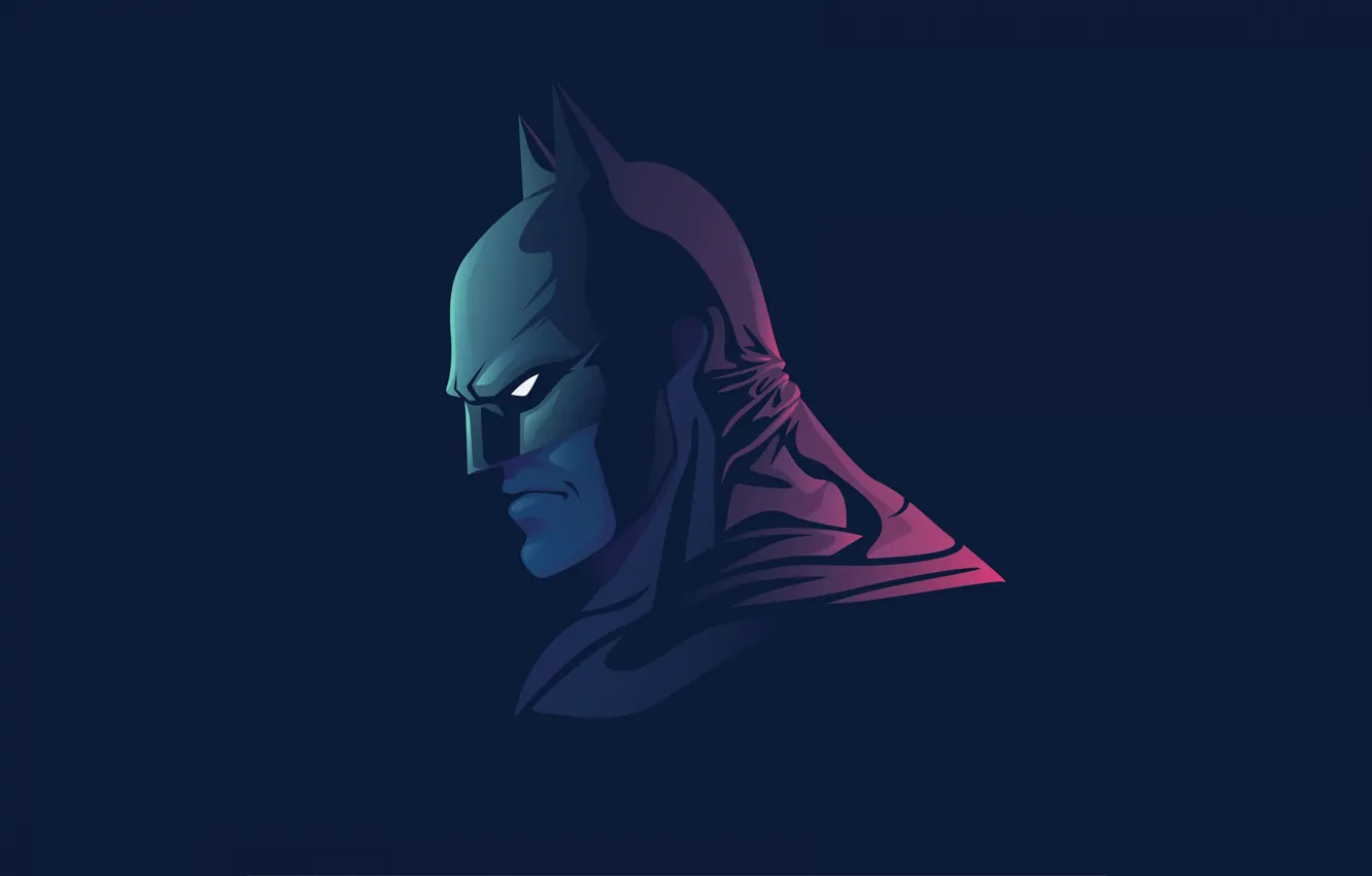 Photo wallpaper mask, Batman, superhero, Bat-man