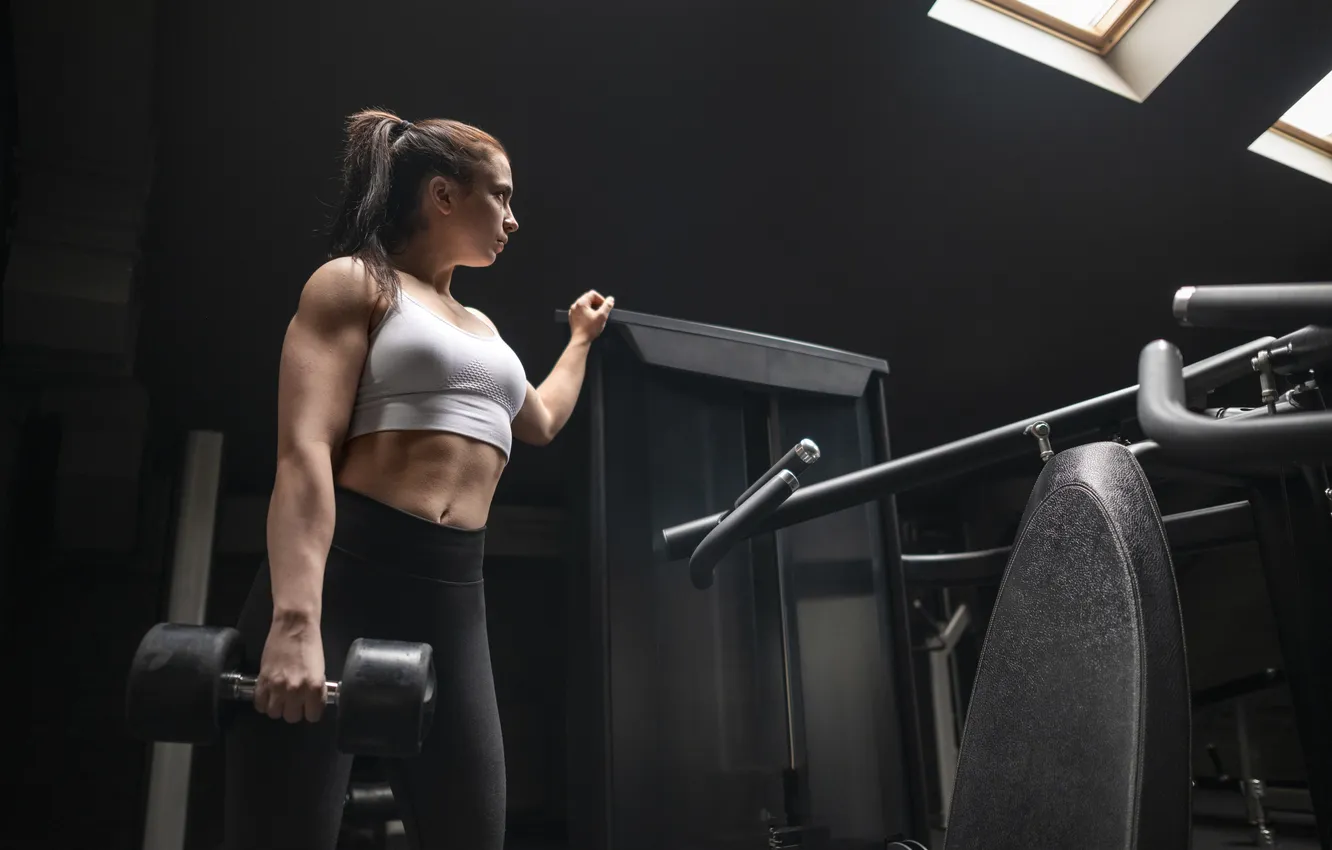 Photo wallpaper fitness, gym, workout