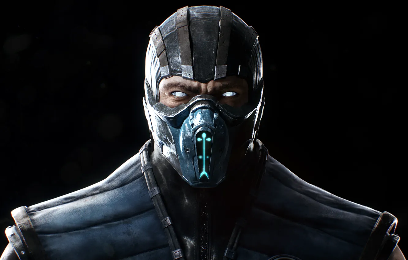 Photo wallpaper look, mask, equipment, Sub-Zero, Sub-Zero, Warner Bros. Interactive Entertainment, NetherRealm Studios, Mortal Kombat X