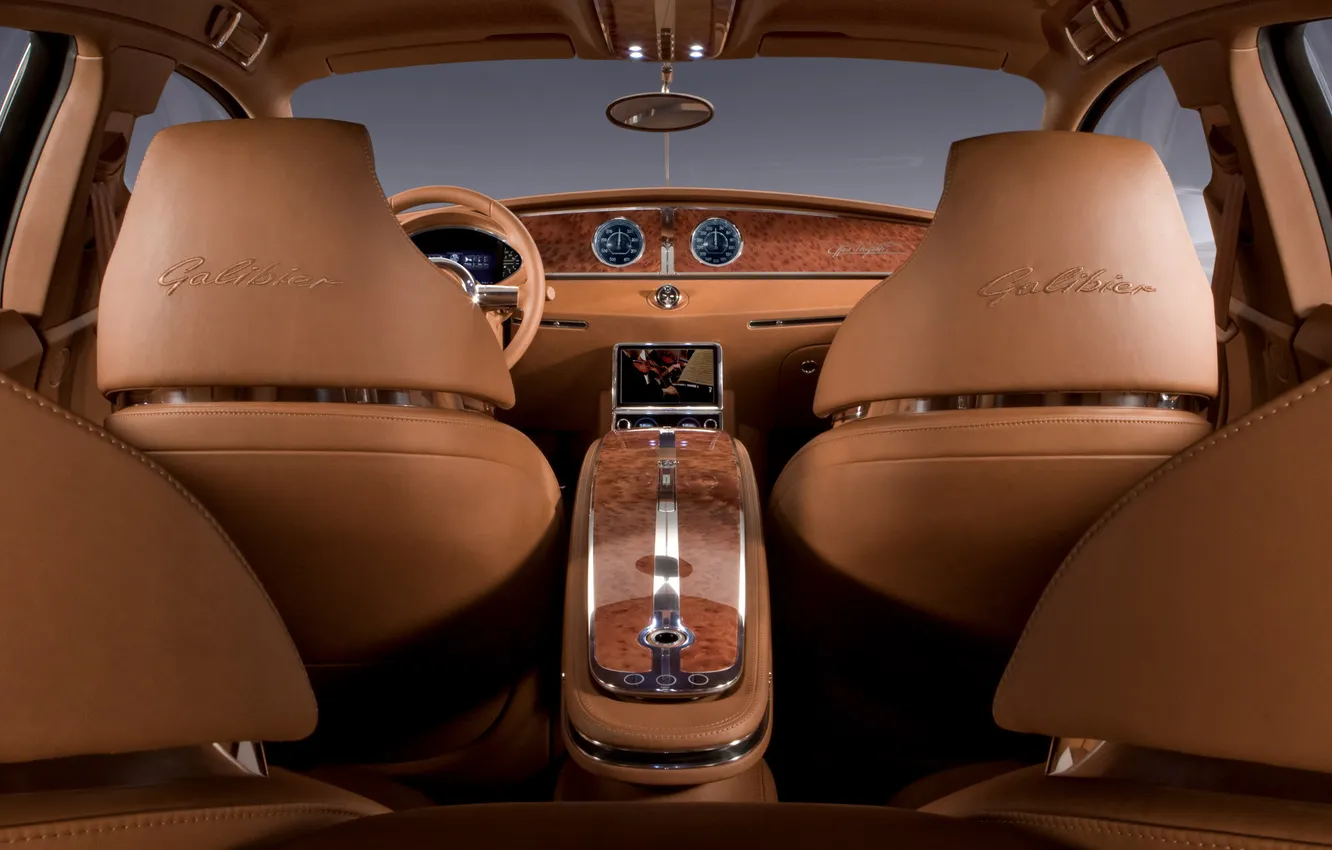 Photo wallpaper auto, salon, bugatti galibier