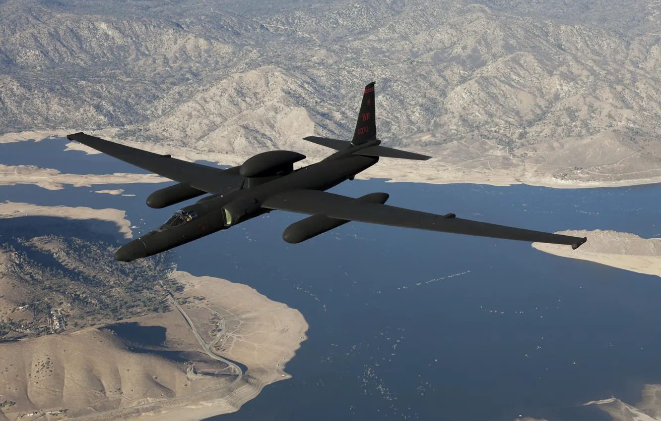 Photo wallpaper flight, scout, strategic, tall, Lockheed U-2, «Dragon Lady»