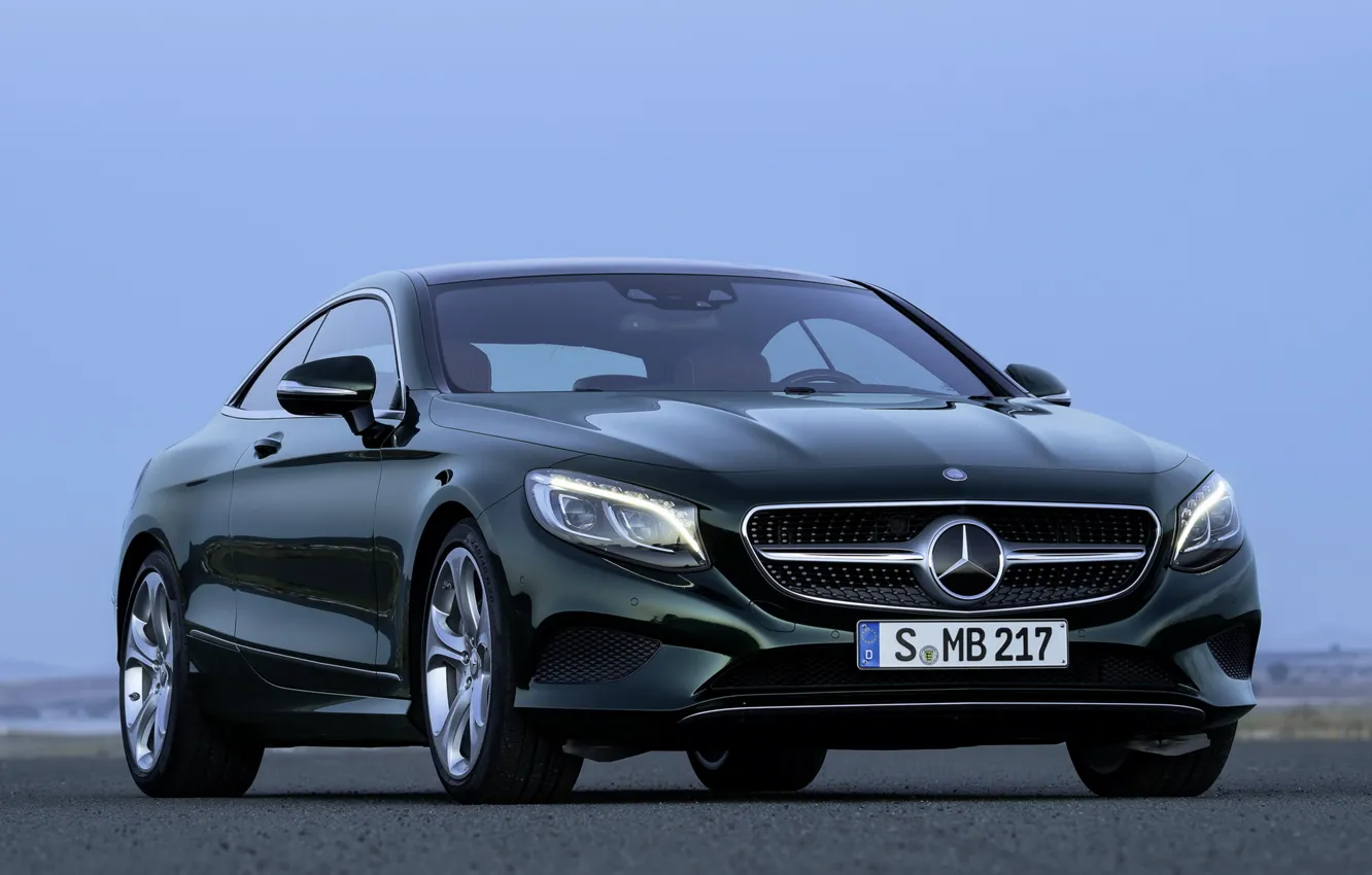 Photo wallpaper car, Mercedes-Benz, S500