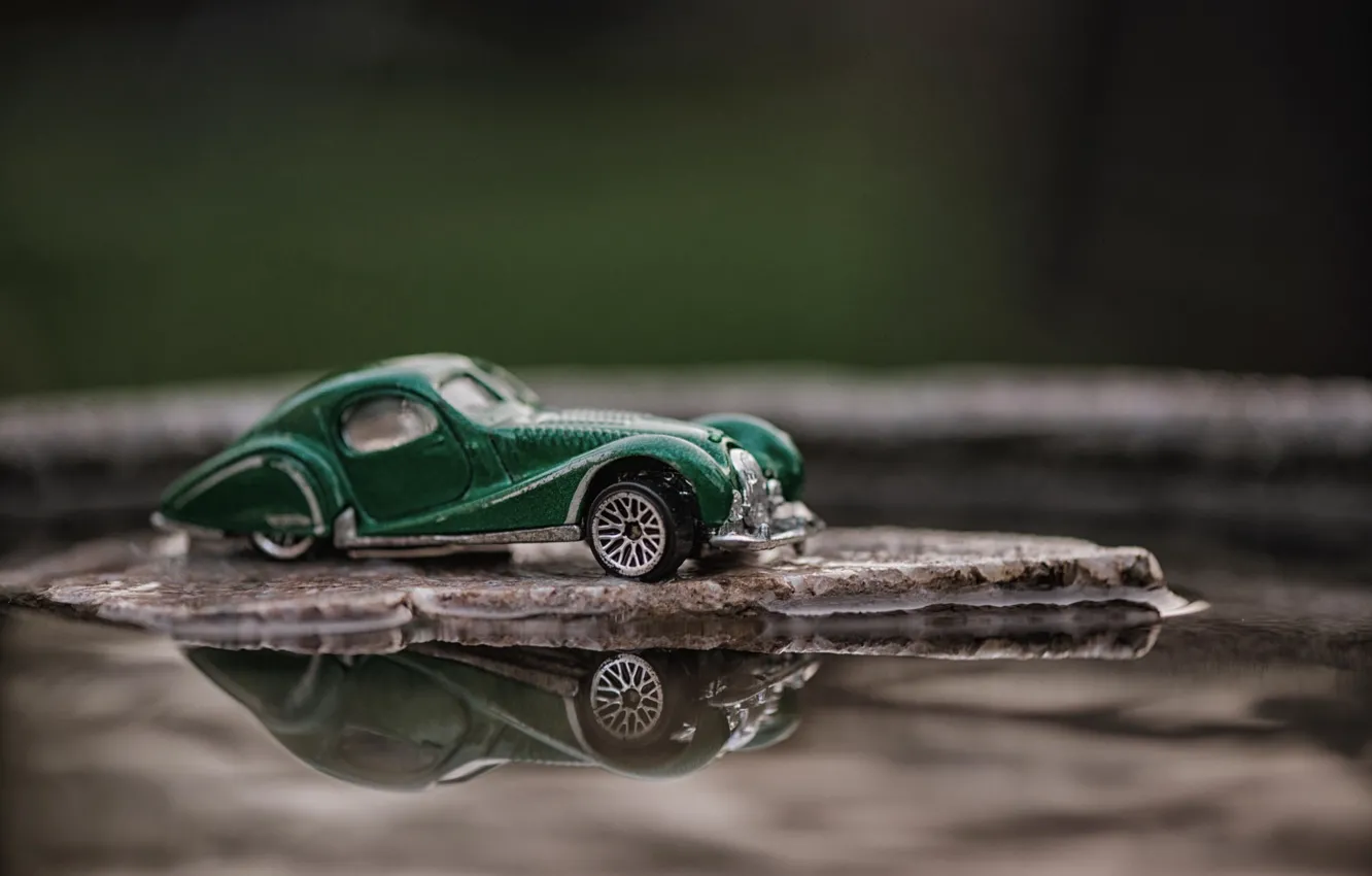 Photo wallpaper auto, toy, miniature, model, retrokar