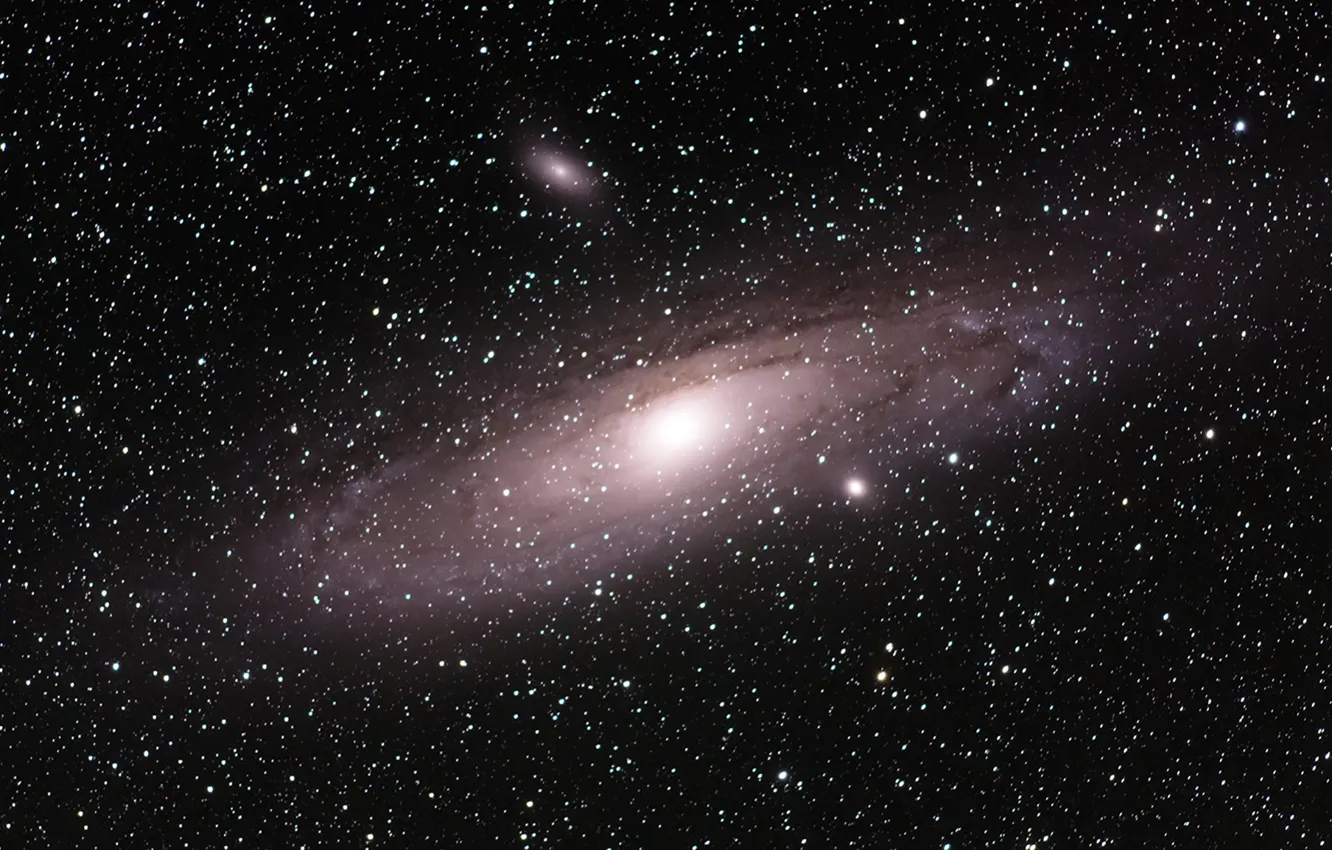 Photo wallpaper space, stars, M31 Andromeda Galaxy