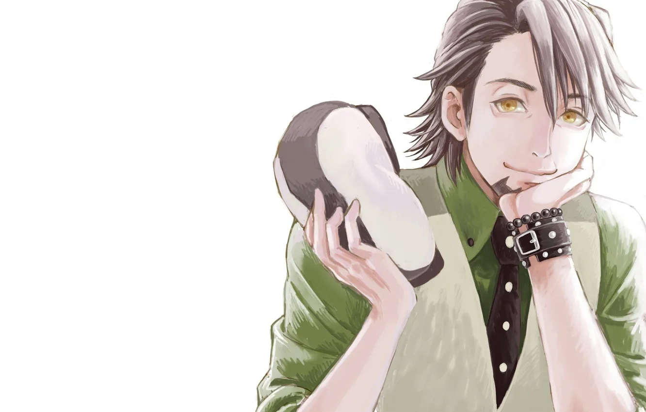 Photo wallpaper anime, art, guy, Kotetsu, Tiger and Bunny