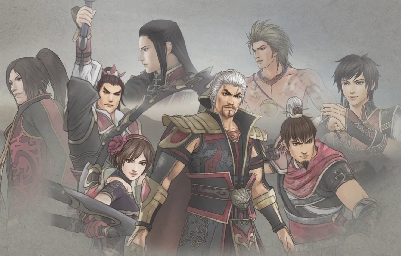 Photo wallpaper game, Games, Dynasty Warriors, Shin Sangoku Musou, three kingdoms