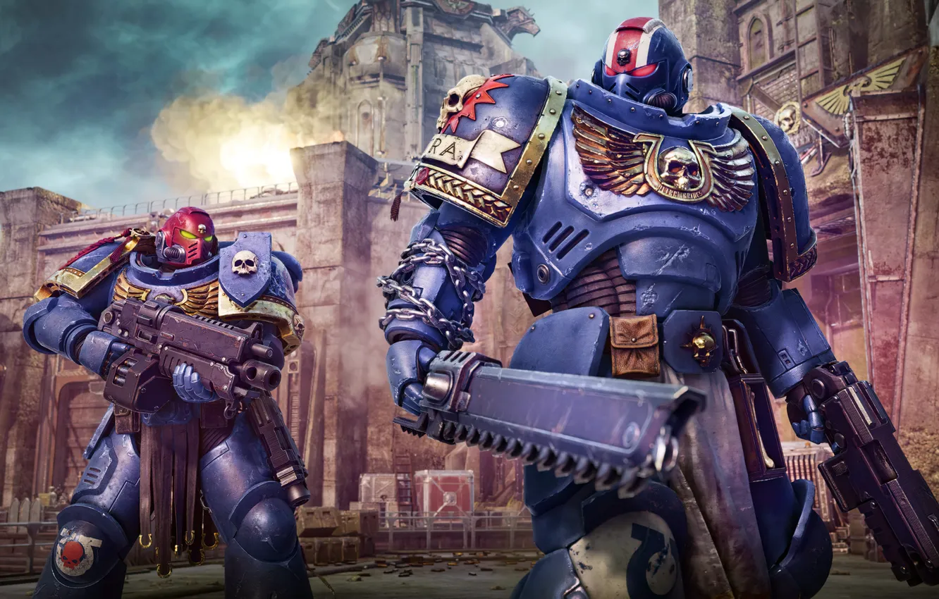 Photo wallpaper bolter, Warhammer 40k, Astra Millitarum