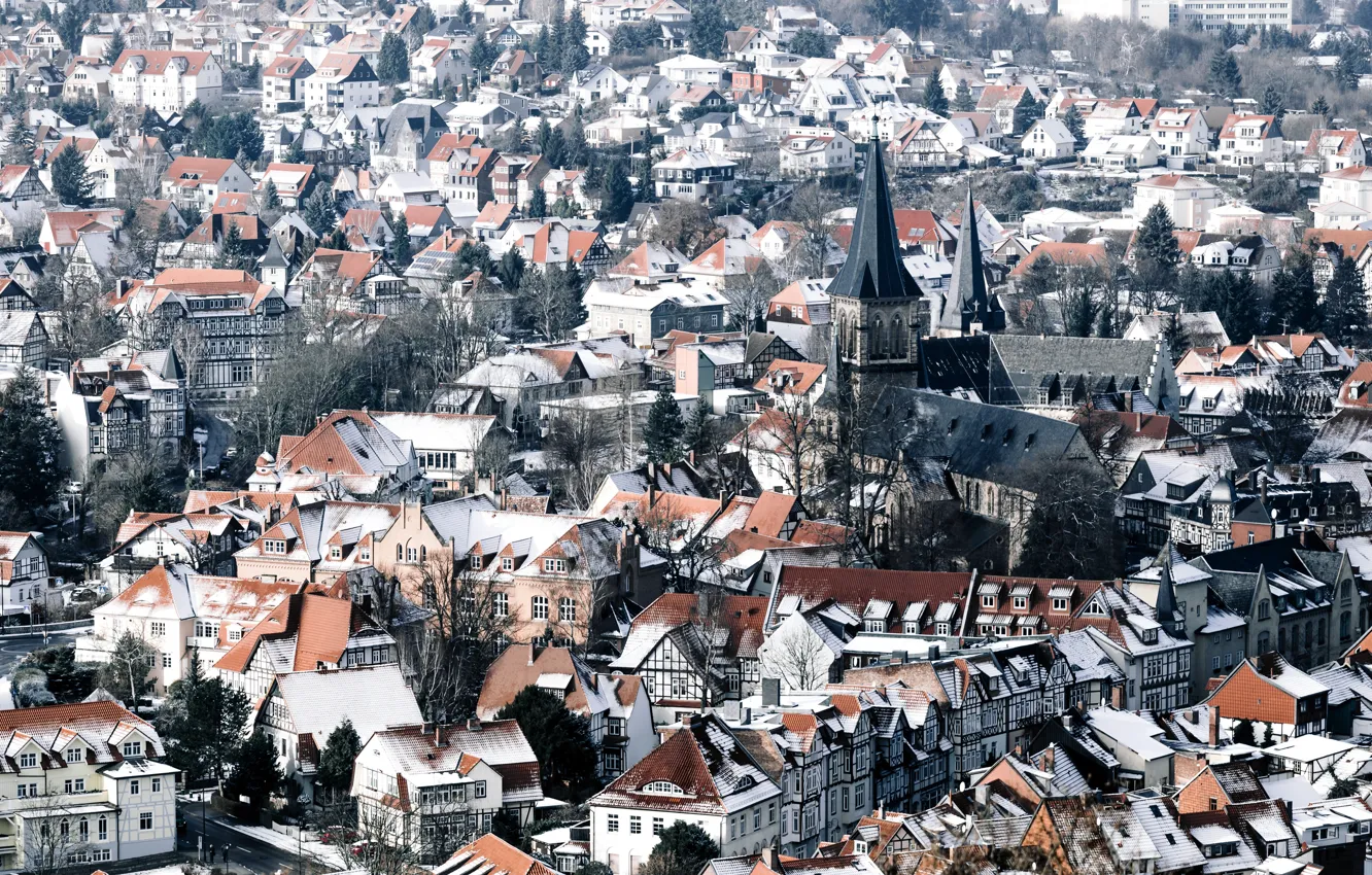 Photo wallpaper the city, Germany, Wernigerode