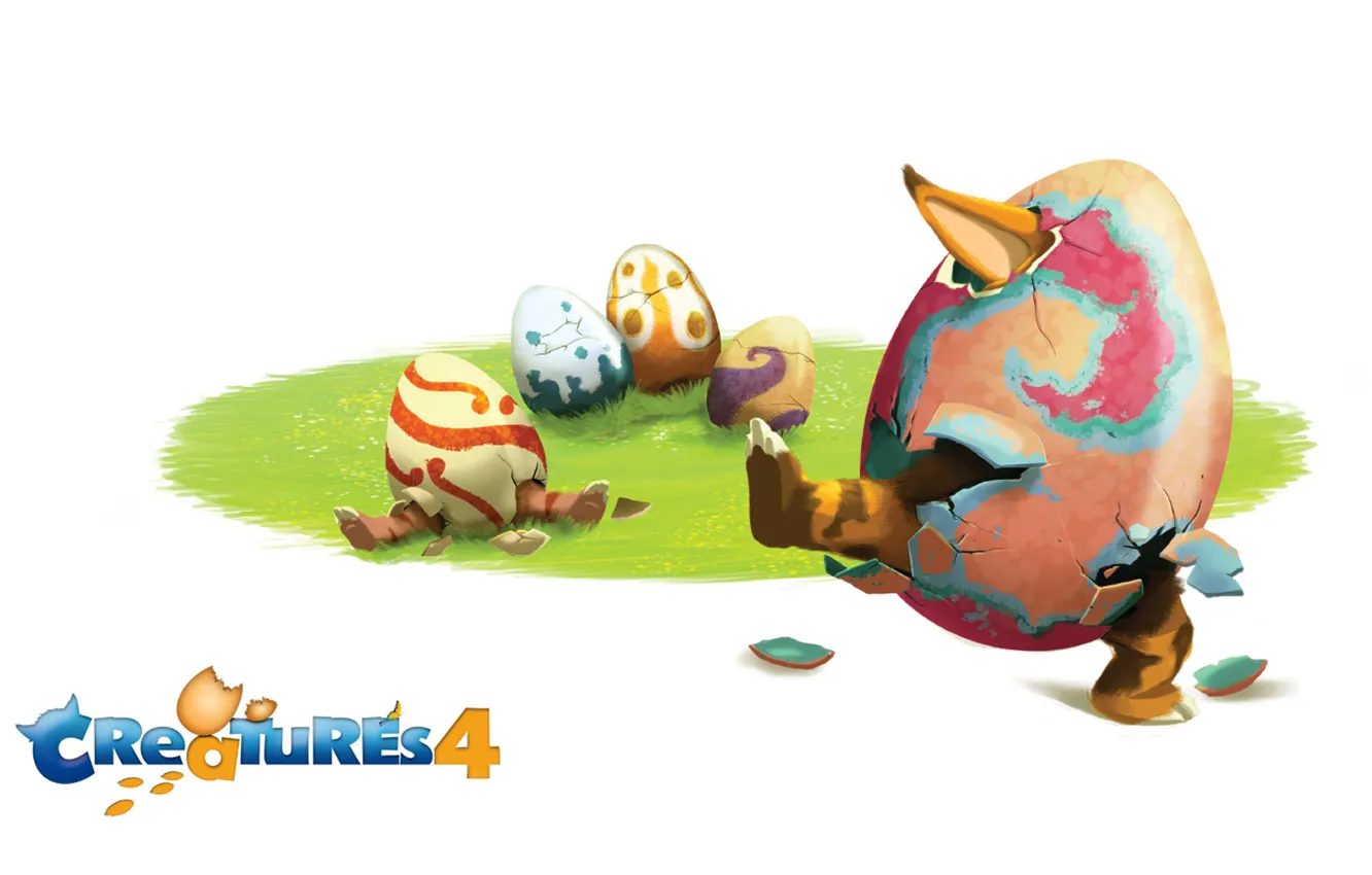 Photo wallpaper the game, Creatures, Creatures 4