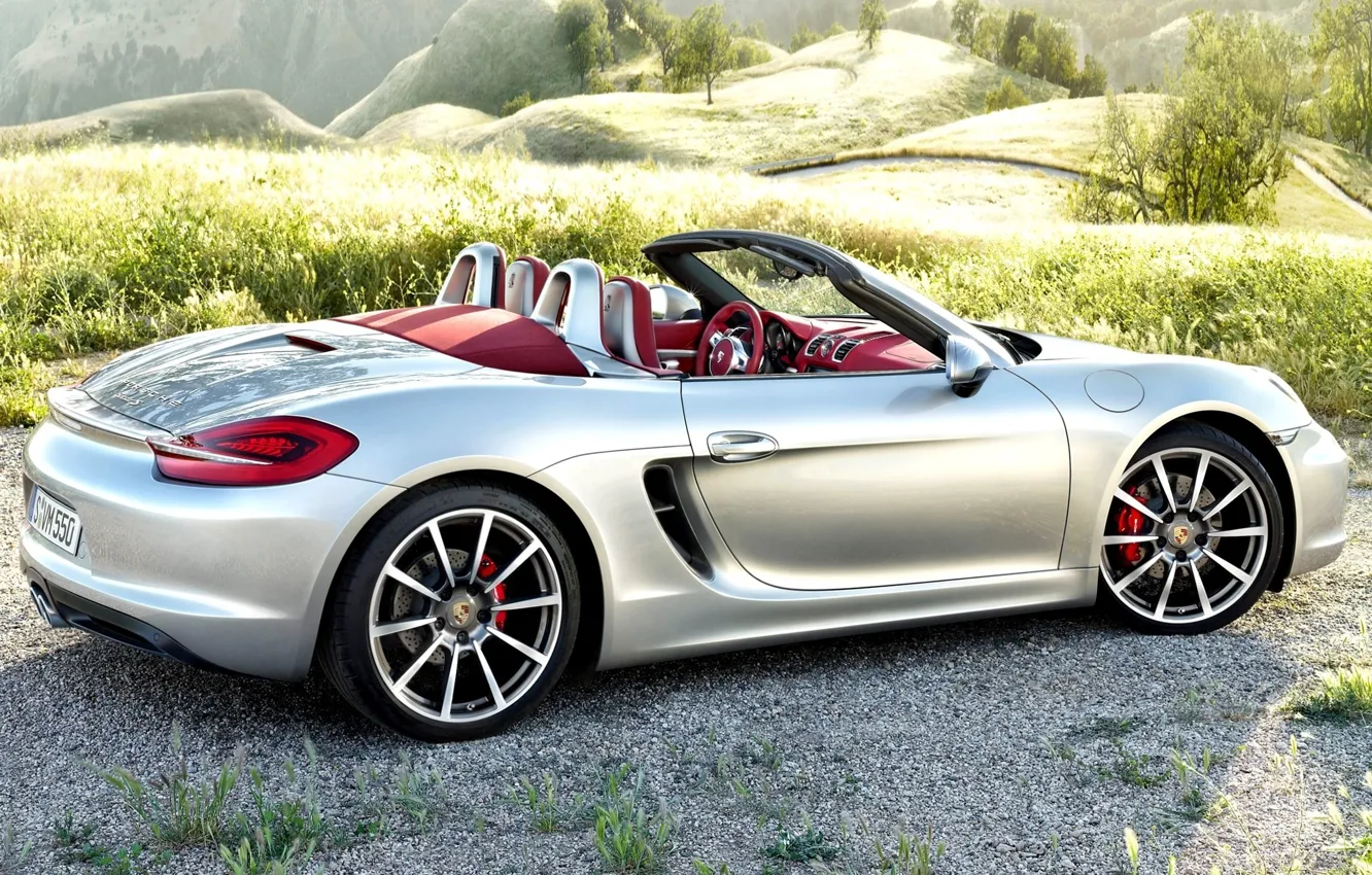 Photo wallpaper car, Porsche, 2012, Porsche, Boxster