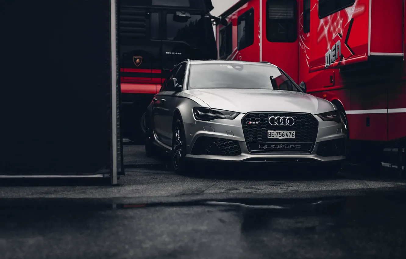 Photo wallpaper AUDI, Wallpaper, RED, LOGO, Quatro, LIGHT, WHELLS