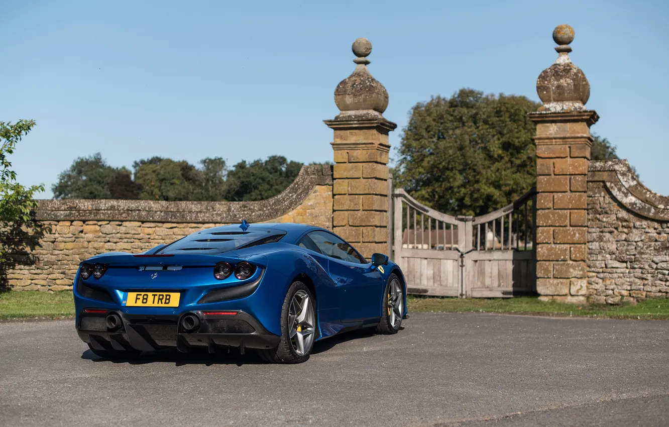 Photo wallpaper Ferrari, Ferrari F8 Tributo, F8