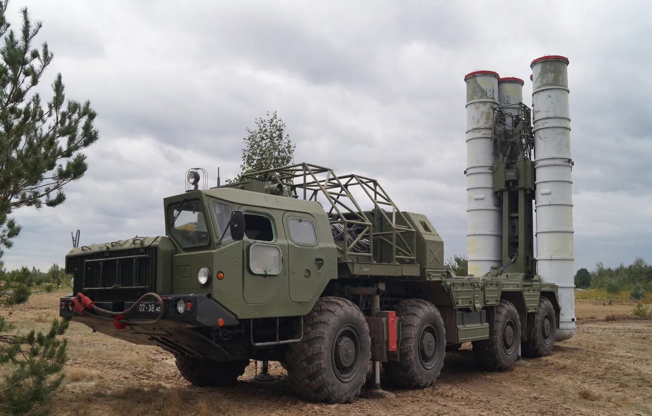 Photo wallpaper complex, anti-aircraft missile, S-300, S-300