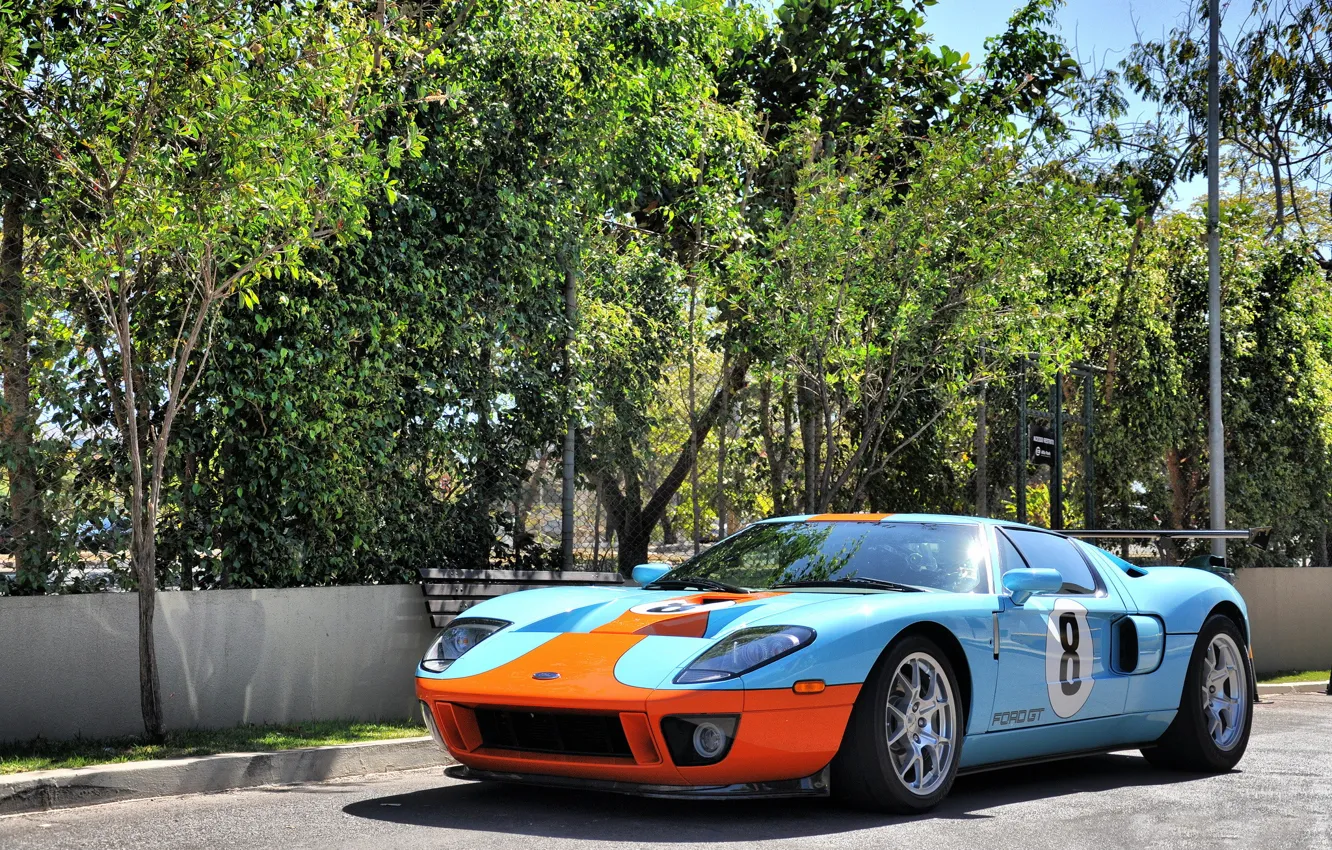 Photo wallpaper ford, gt, N8