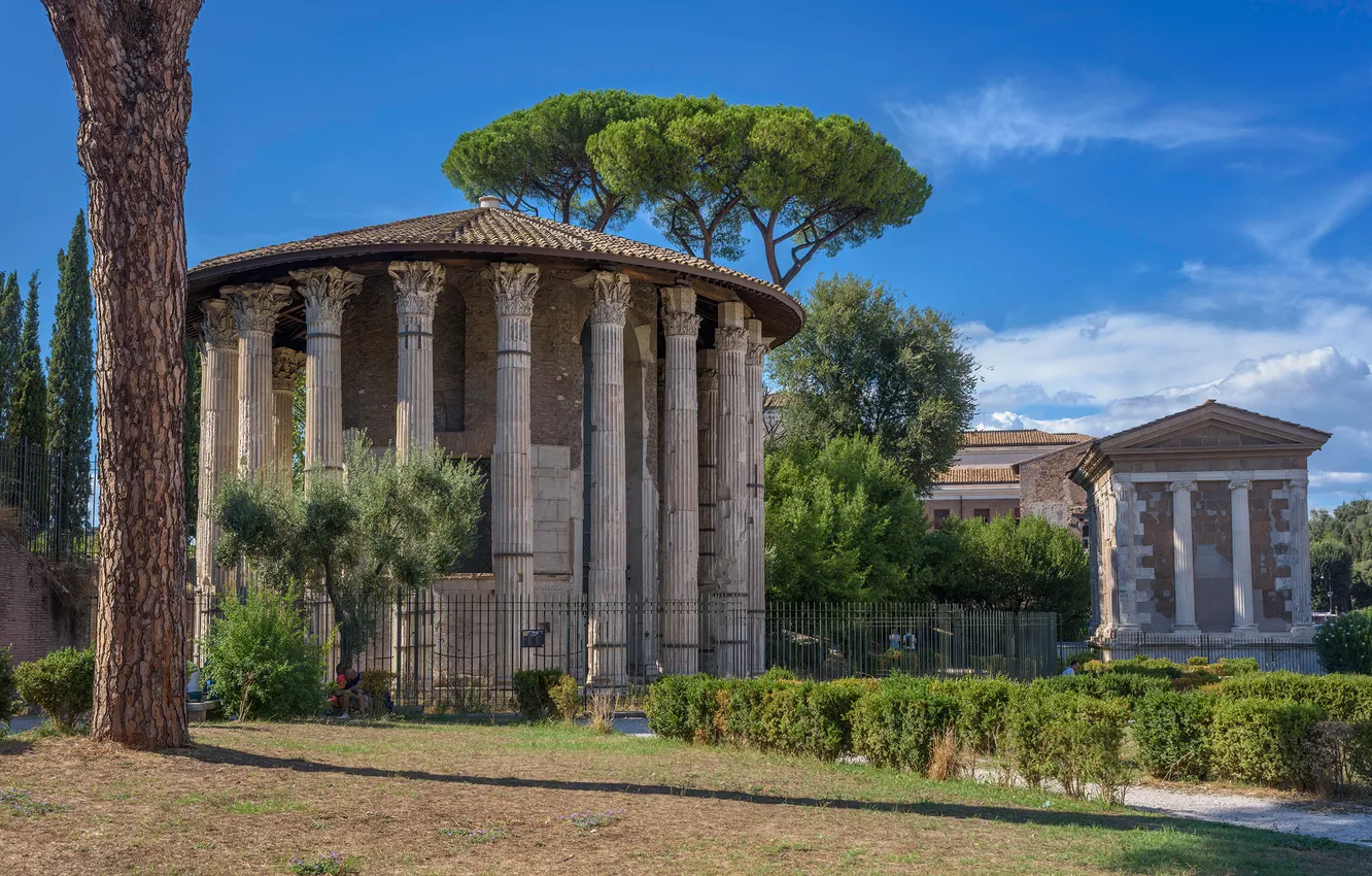 Photo wallpaper home, Rome, Italy, Forum Boarium