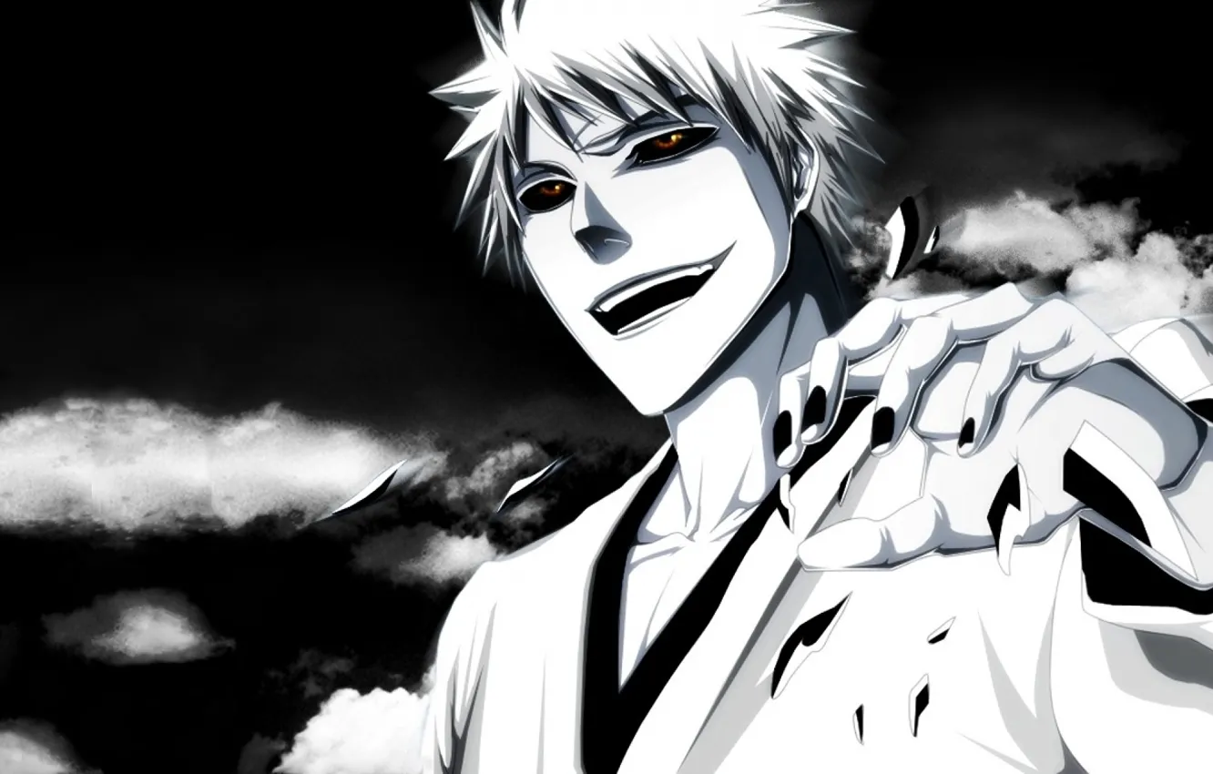 Photo wallpaper Anime, Bleach, bleach, White Ichigo.