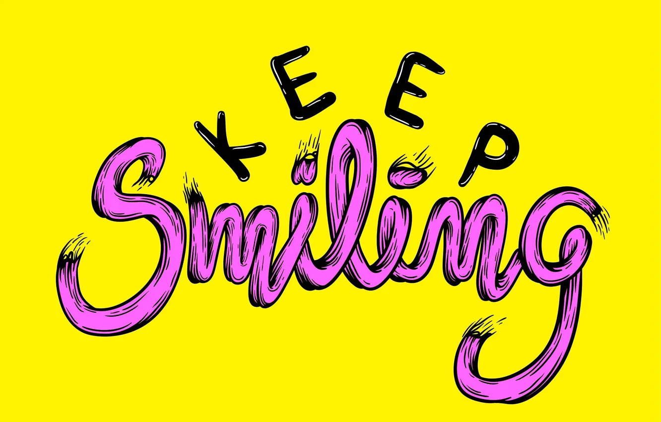 Photo wallpaper letters, background, mood, the inscription