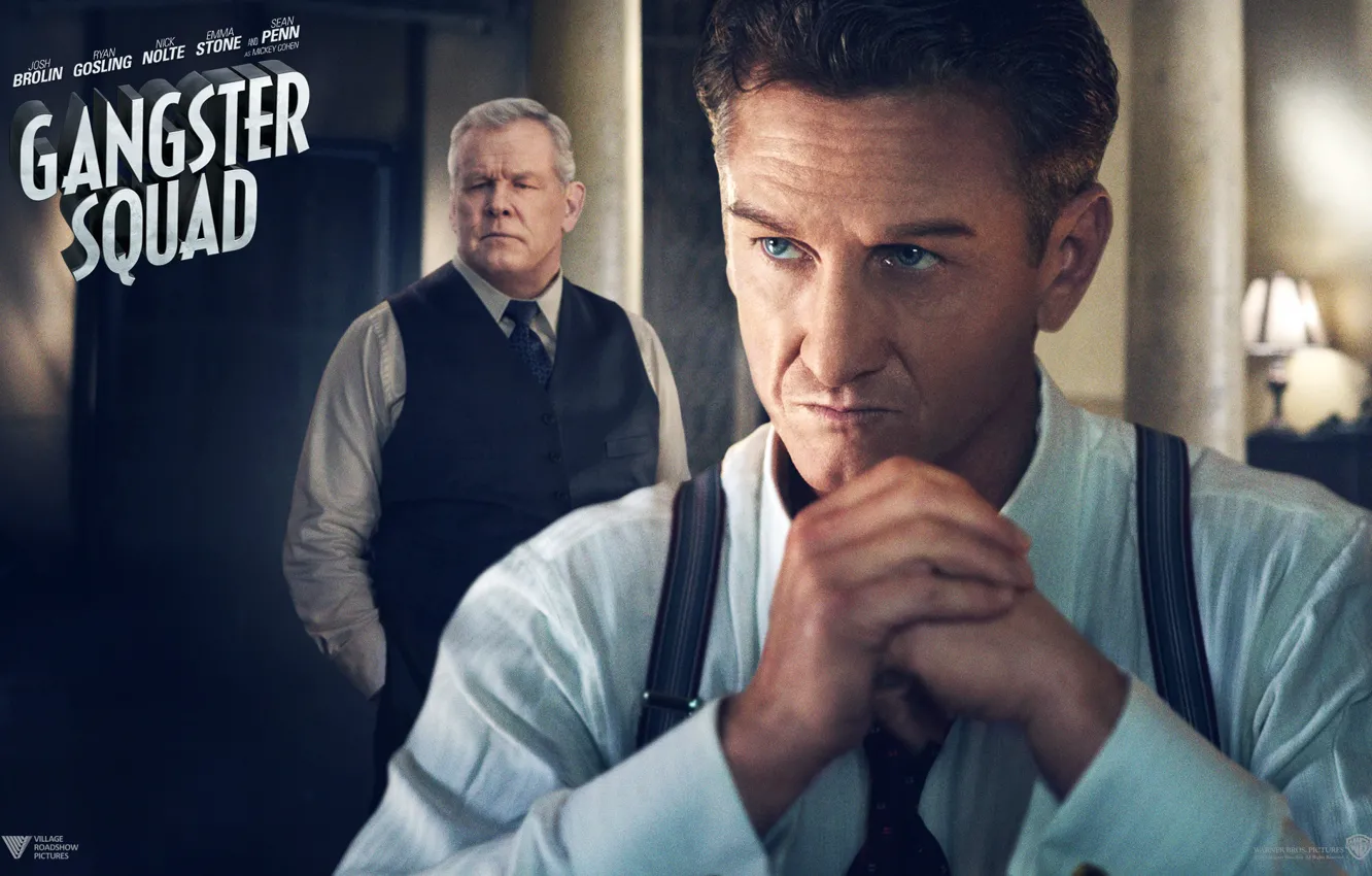 Photo wallpaper crime, Gangster squad, Gangster Squad