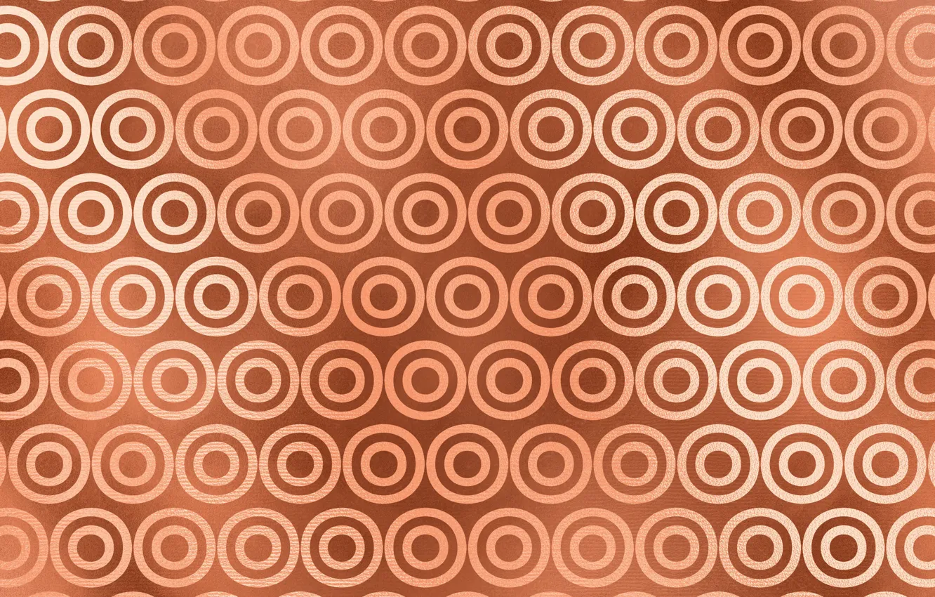Photo wallpaper Pattern, Circles, Background, Texture, Gold