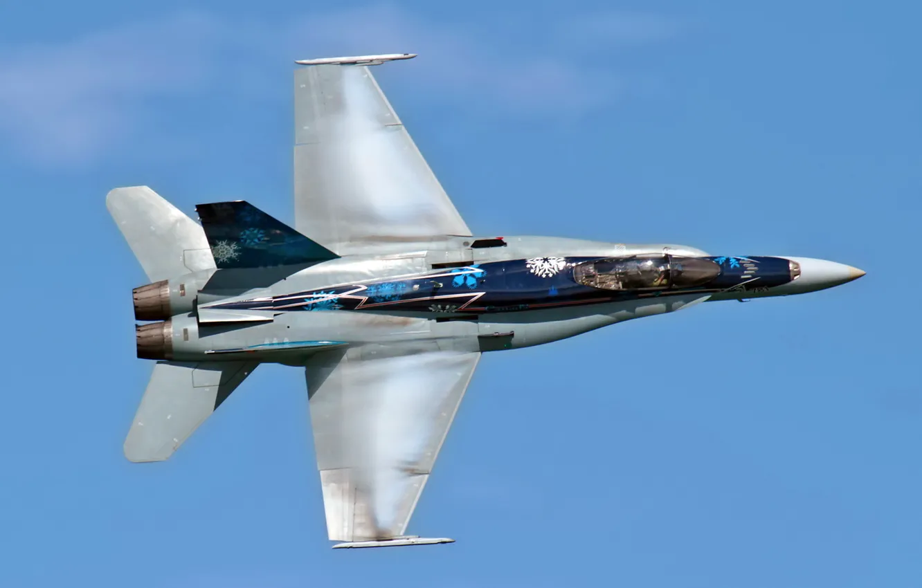 Photo wallpaper aviation, the plane, CF-18 Hornet
