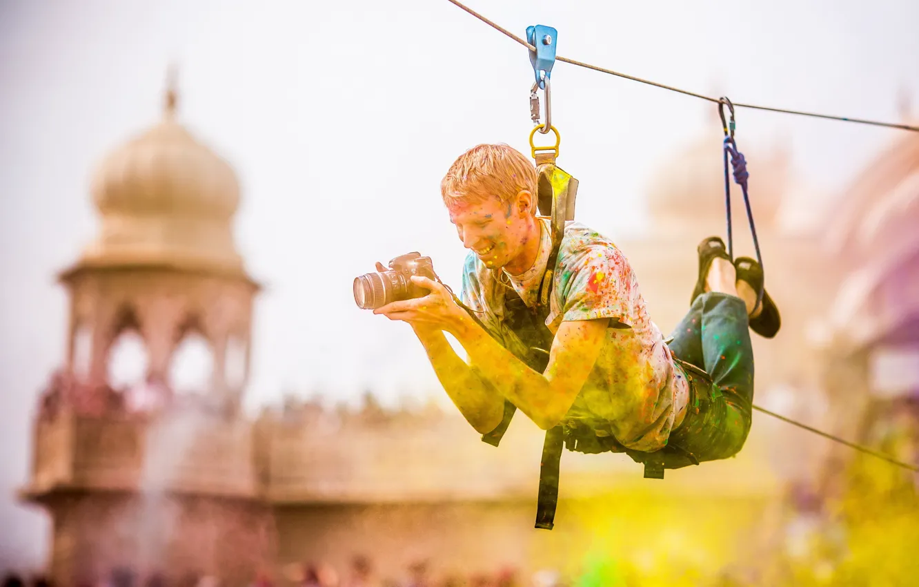 Photo wallpaper Utah, festival of colors, salem