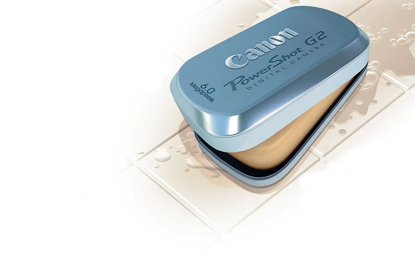 Photo wallpaper humor, advertising, soap dish