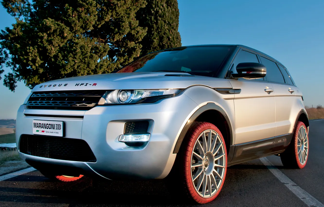 Photo wallpaper car, machine, tuning, Land Rover, Range Rover, wallpapers, Marangoni, Marangoni