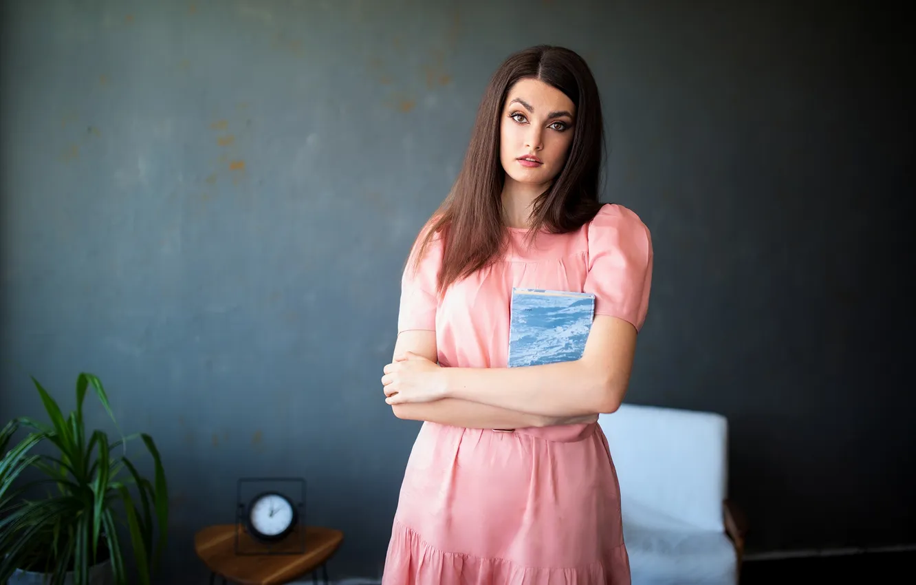 Photo wallpaper girl, sexy, Wallpaper, sweetheart, model, bright, portrait, makeup