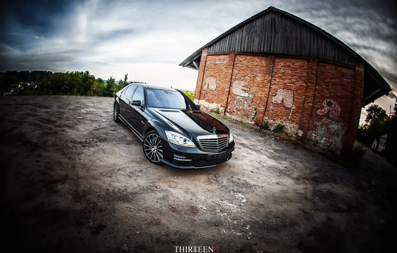 Photo wallpaper Mercedes, AMG, S63