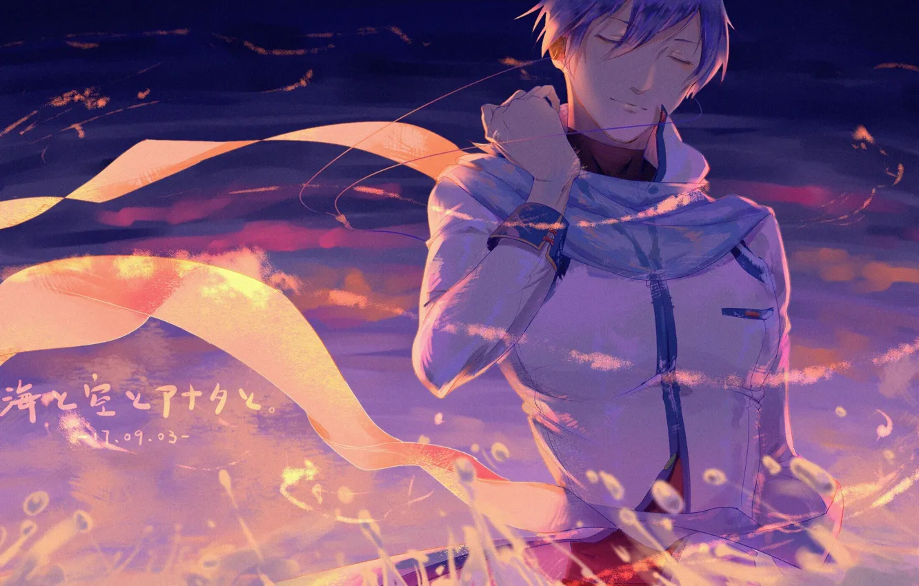 Photo wallpaper guy, vocaloid, Kaito