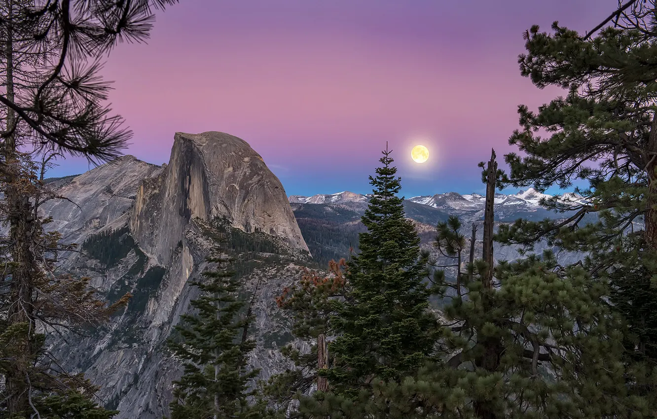 Photo wallpaper United States, California, Yosemite Valley