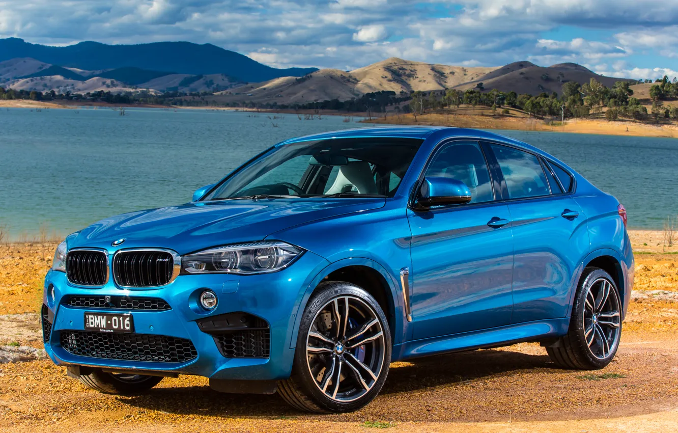 Photo wallpaper BMW, BMW, F16, AU-spec, 2015, X6 M