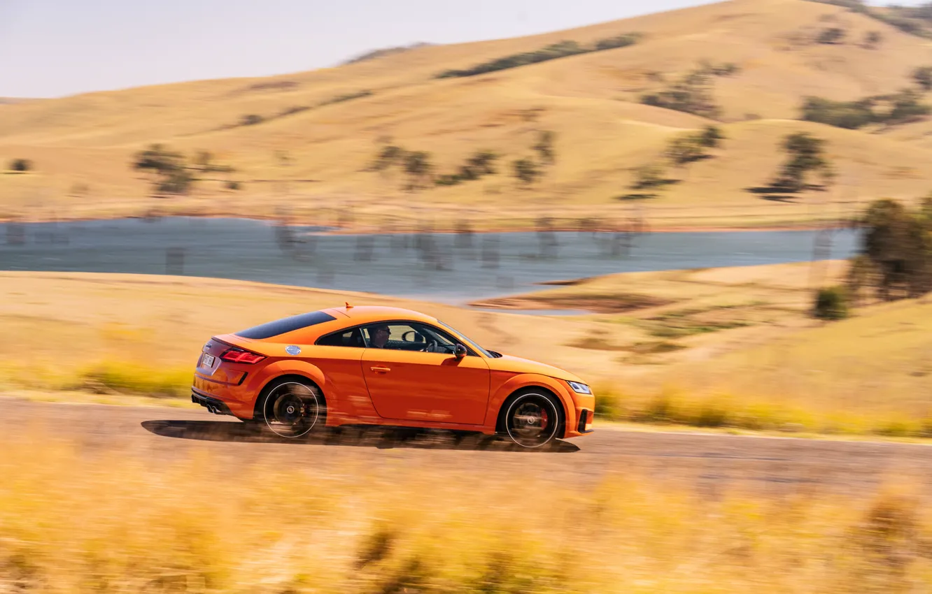 Photo wallpaper Audi, Motion, Drive, Audi TTS Coupe, TT