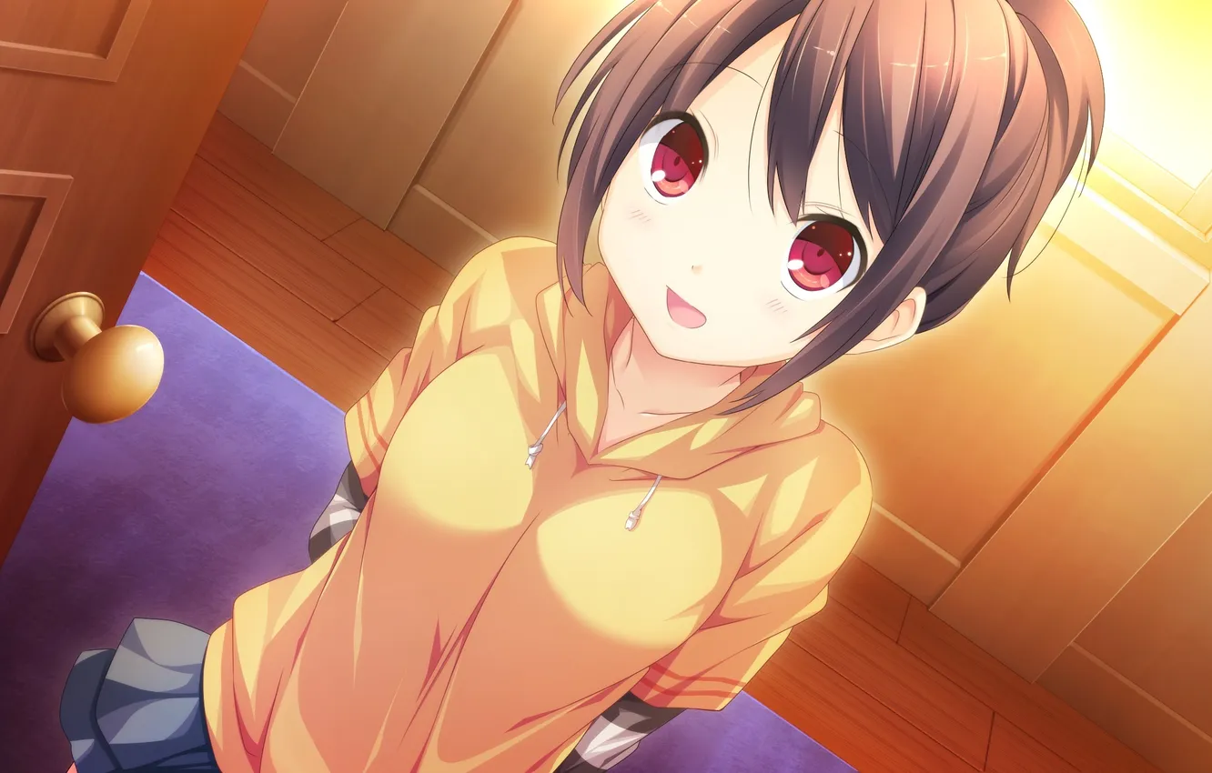 Photo wallpaper girl, anime, Kanojo To Ore To Koibito To