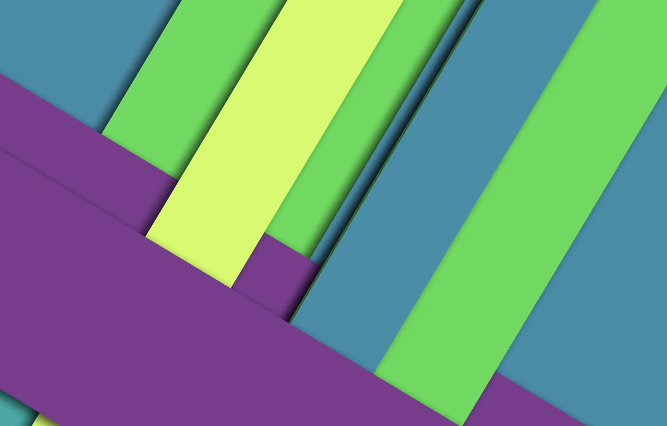 Photo wallpaper yellow, strip, geometry, green, design, color, material