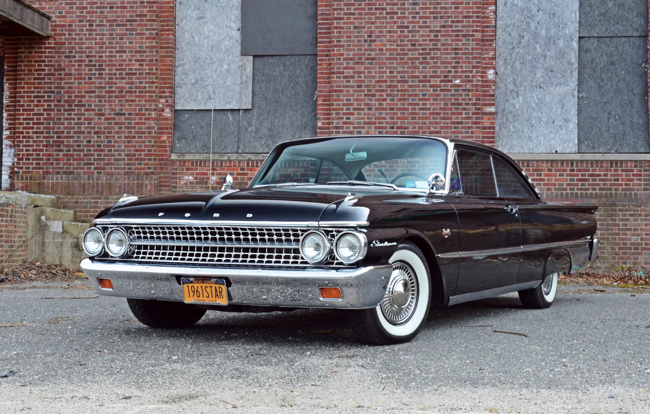Photo wallpaper Ford, Galaxie, Ford, 1961, Starliner