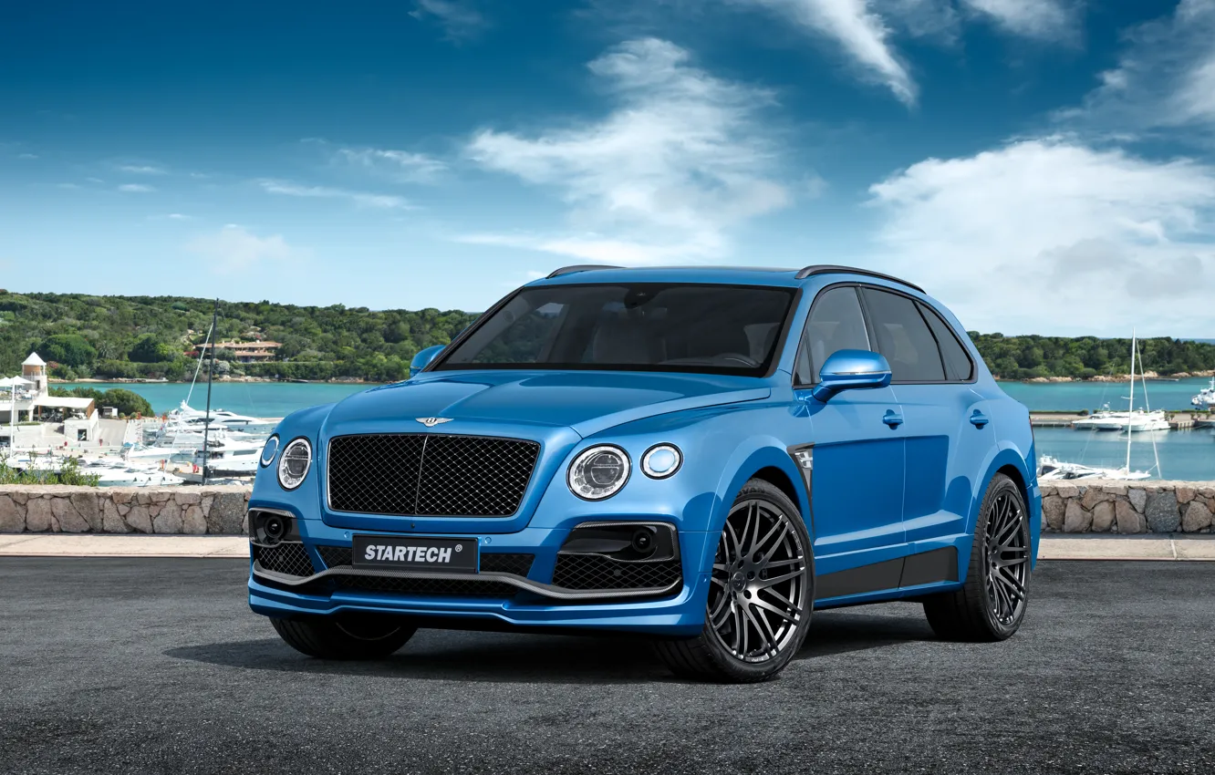 Photo wallpaper Bentley, Bentley, crossover, Bentayga, bentayga