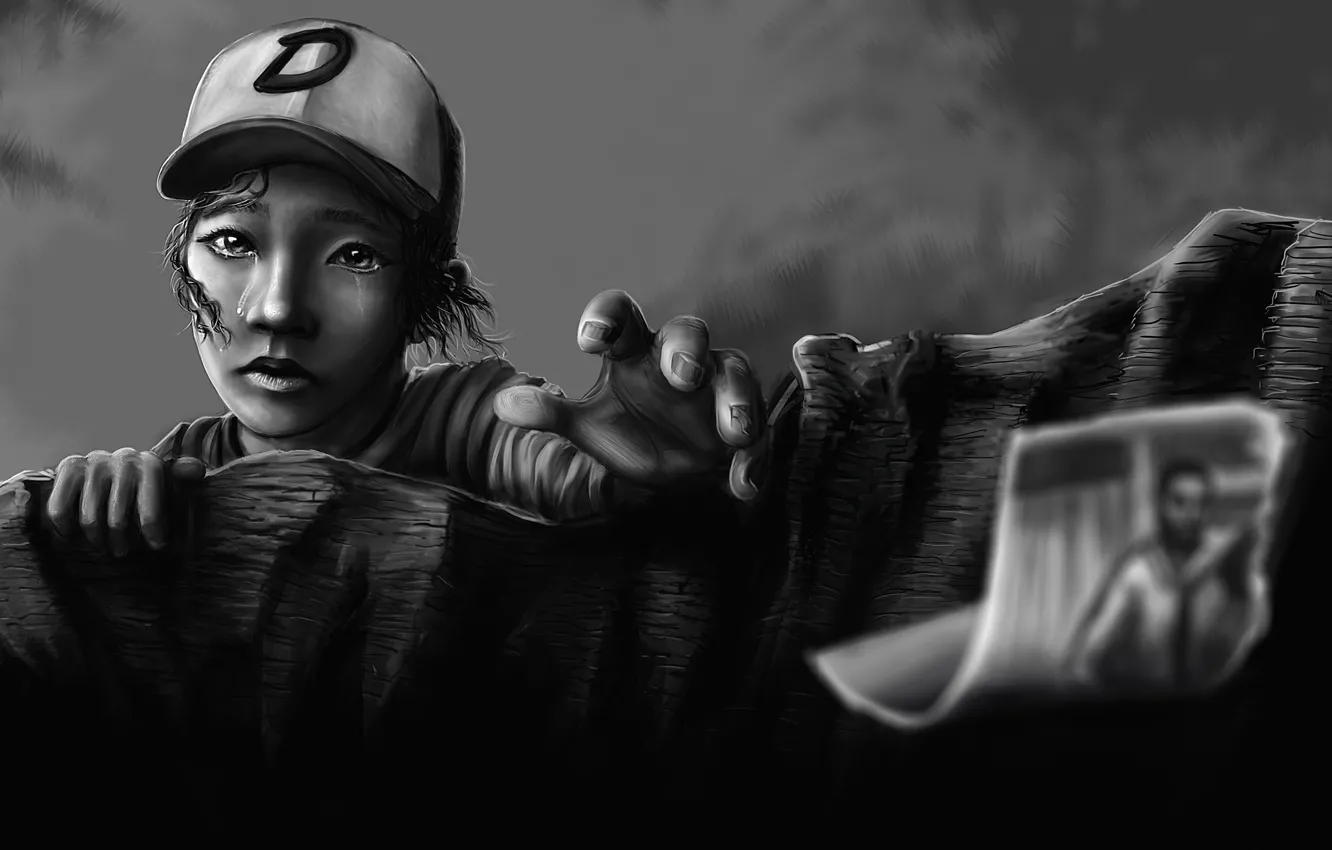 Photo wallpaper The game, The Walking Dead, The walking dead, Clementine, Season 2, Clementine