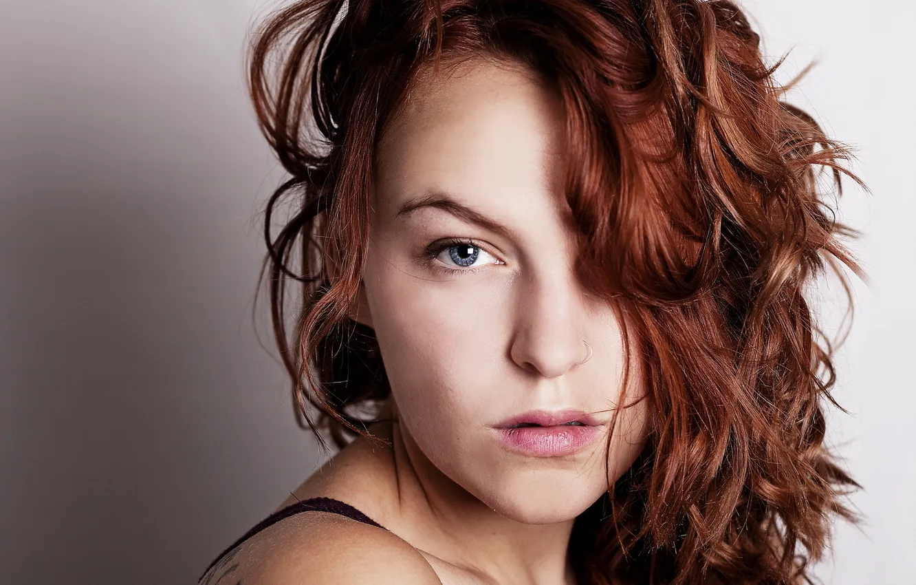 Photo wallpaper girl, portrait, beauty