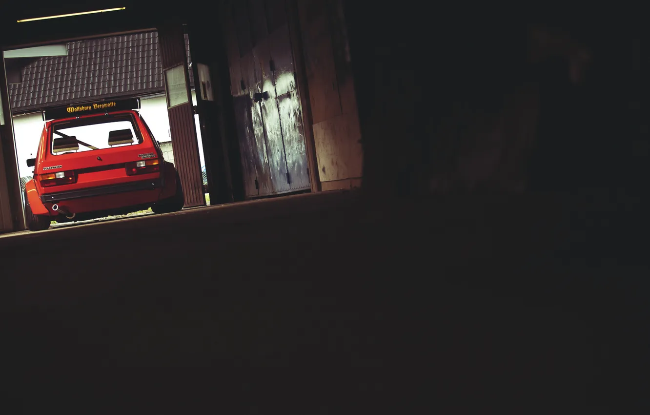 Photo wallpaper Volkswagen, Golf, golf, Volkswagen