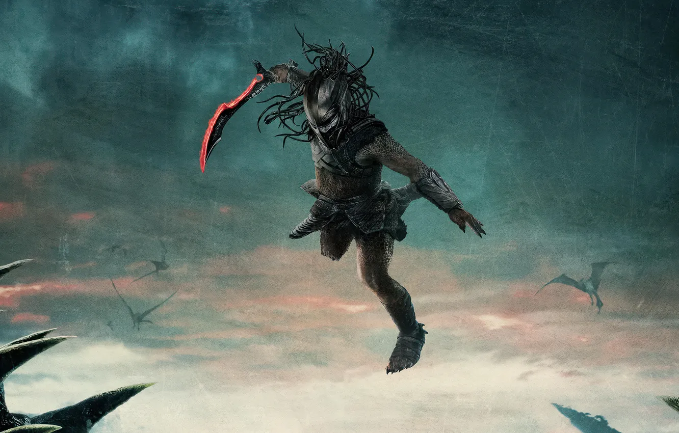 Photo wallpaper fiction, action, poster, Predator, Predator: Badlands, Predator: Planet of Death