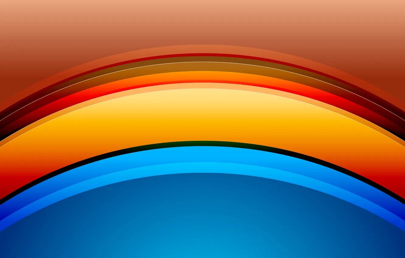 Photo wallpaper light, paint, color, rainbow, arc, the volume